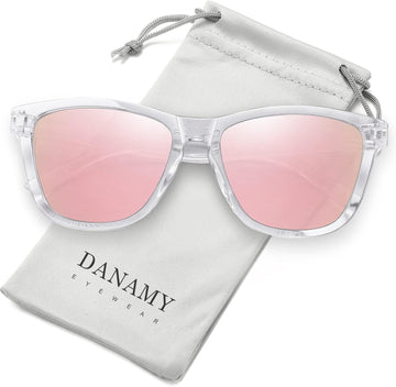 Sunglasses Womens Polarized Sunglasses for Women Trendy Designer Mirrored UV400 Protection Sun Glasses