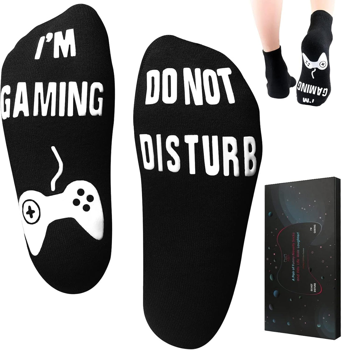 Fathers Day Men Gifts from Daughter Son Wife,Funny Socks Birthday Gifts for Boy Teenboy Husband Dad Women,Graduation
