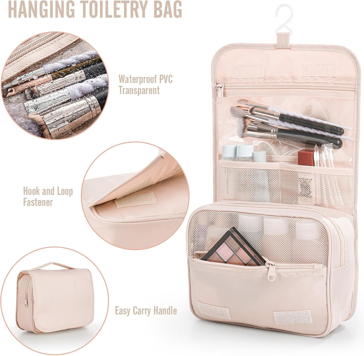 8 Set Packing Cubes for Travel, Beach Vacation Essentials Accessories for Cruise Ship, Suitcase Organizer Bags for Luggage with Hanging Toiletry & Shoe Bag, Birthday Gifts for Women Mom Her