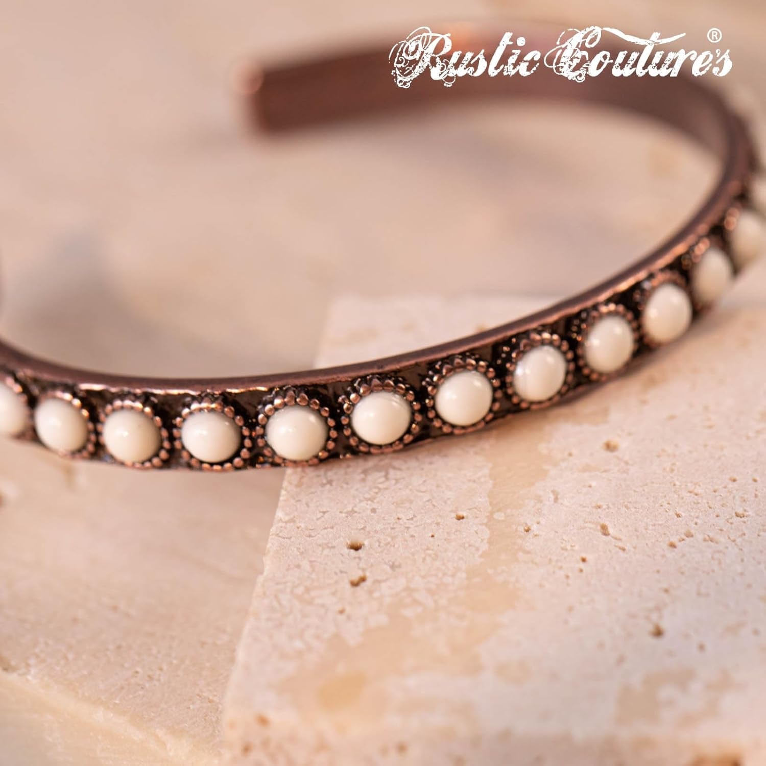 Rustic Couture'S Bohemian Turquoise Cuff Bangle Bracelets for Women Cowgirl