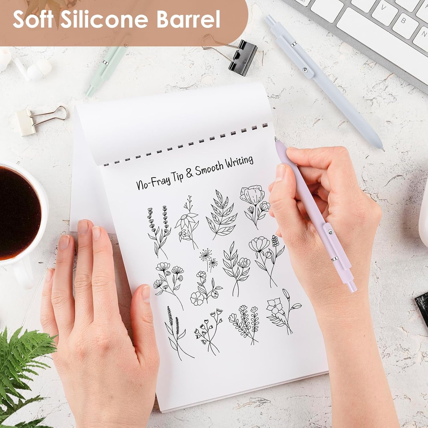 Cute Pens School Supplies, Cool Stuff Aesthetic Pen Office College School Supplies, Teen Girl Gifts Trendy Stuff Teacher Supplies for Men Women Student