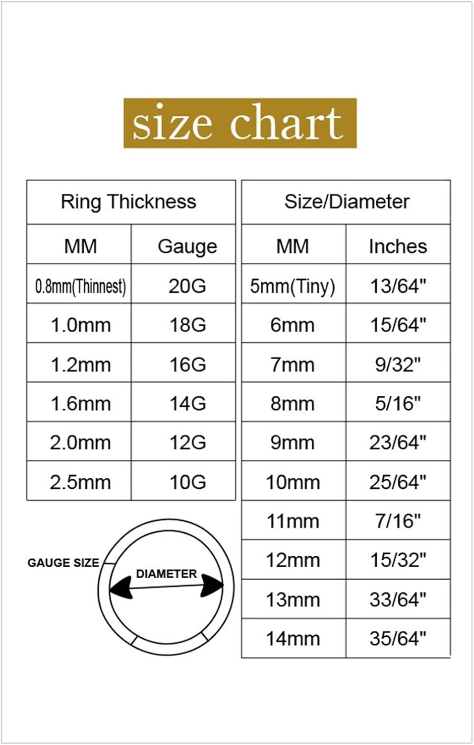 Hypoallergenic Nose Rings 20G 18G 16G 14G 12G 10G 8G 316L Surgical Steel Septum Jewelry Hinged Segment Ring Body Piercing Nose Hoop Lip Rings Nose Helix Cartilage Rook Earrings