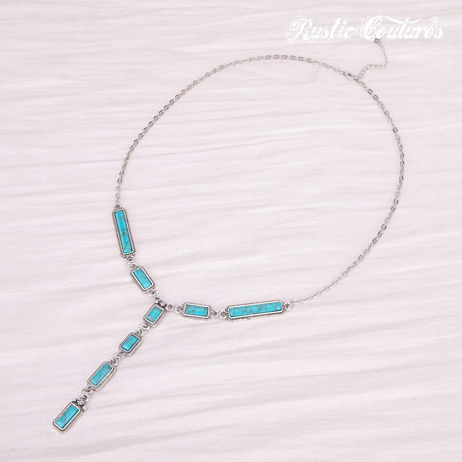 Rustic Couture'S Western Turquoise Necklace Jewelry for Women Cowgirl Vintage Necklace