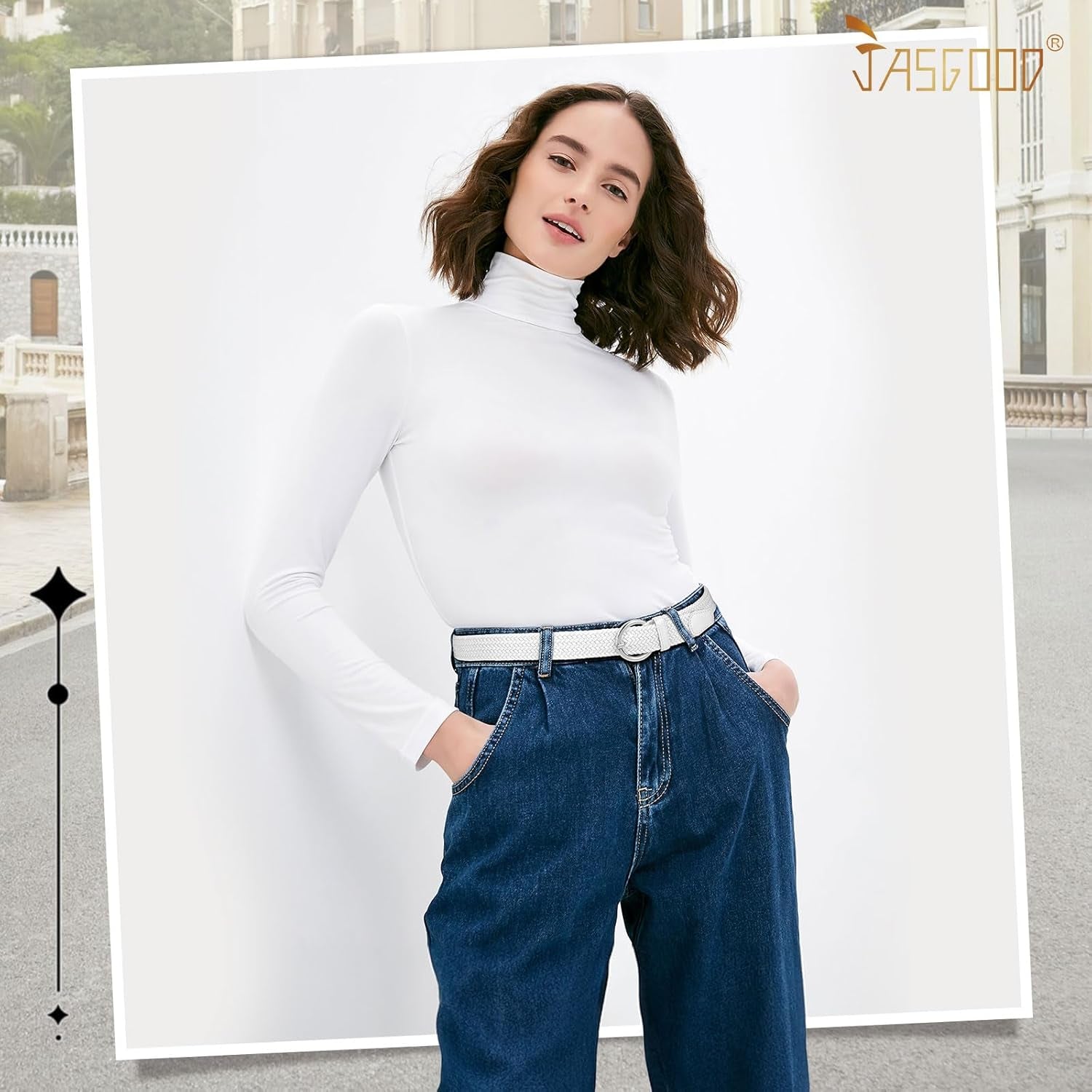 Women Braided Woven Elastic Stretch Belt Canvas Casual Belt for Jeans Pants
