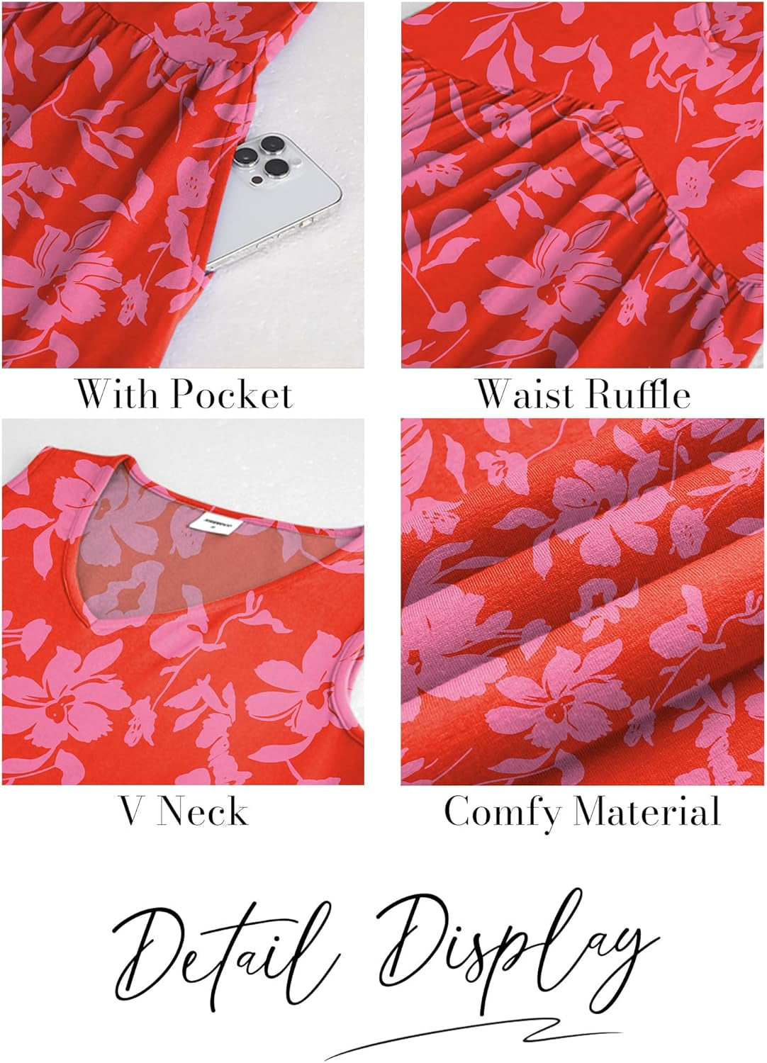 Summer Dresses for Women 2025 Casual Classy Dress V Neck Swimsuit Coverups Fashion Clothing