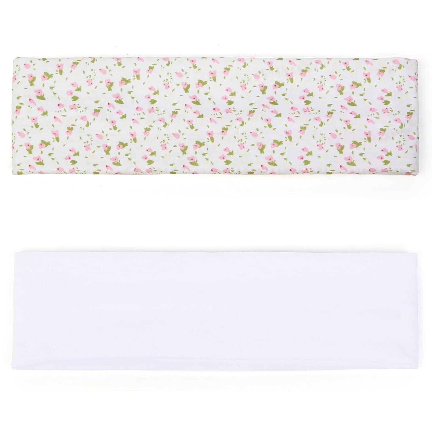 Fashion Women'S Headbands for Short Hair Non Slip Elastic Floral Hairbands, Soft Fabric 2 Inches Thick Stripe Head Bands for Girls, Valentine'S Day Heart Headbands