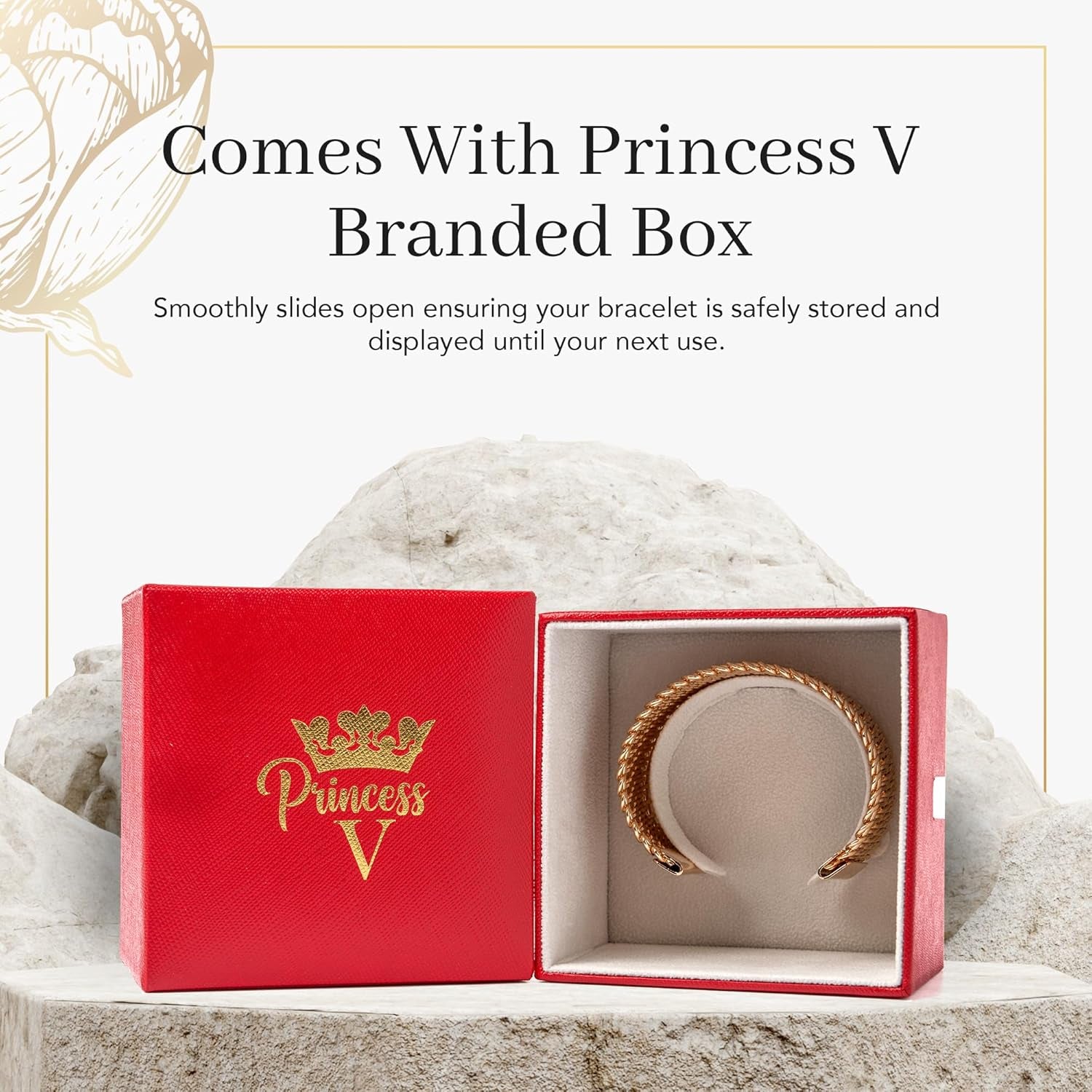 Adjustable Open and Wide Modern Cuff Design or Bangle, Bracelet Jewelry with Brushed 18K Yellow Gold Plating. Beautiful and Elegant for All Occasions. Quality Crafted. Durable. High End Aesthetic Finish