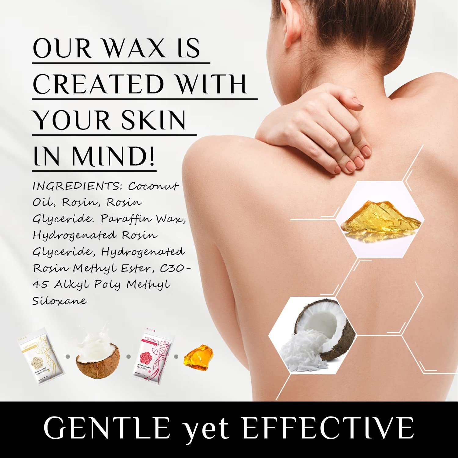 Wax Kit Pink Digital Hair Removal Waxing Kit for Women & Men Hot Wax Warmer Pot for Face, Eyebrow, Body, Brazilian, Bikini, Sensitive Skin Waxing Machine with 25 Accessories for Home Salon