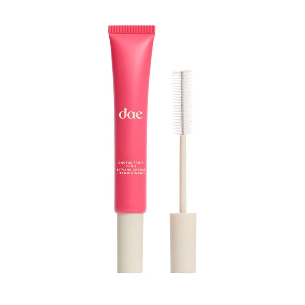 Hair Cactus Fruit 3-In-1 Styling Cream & Taming Wand - Tame Flyaways, Smooth Frizz, Style Edges (0.6 Oz.)