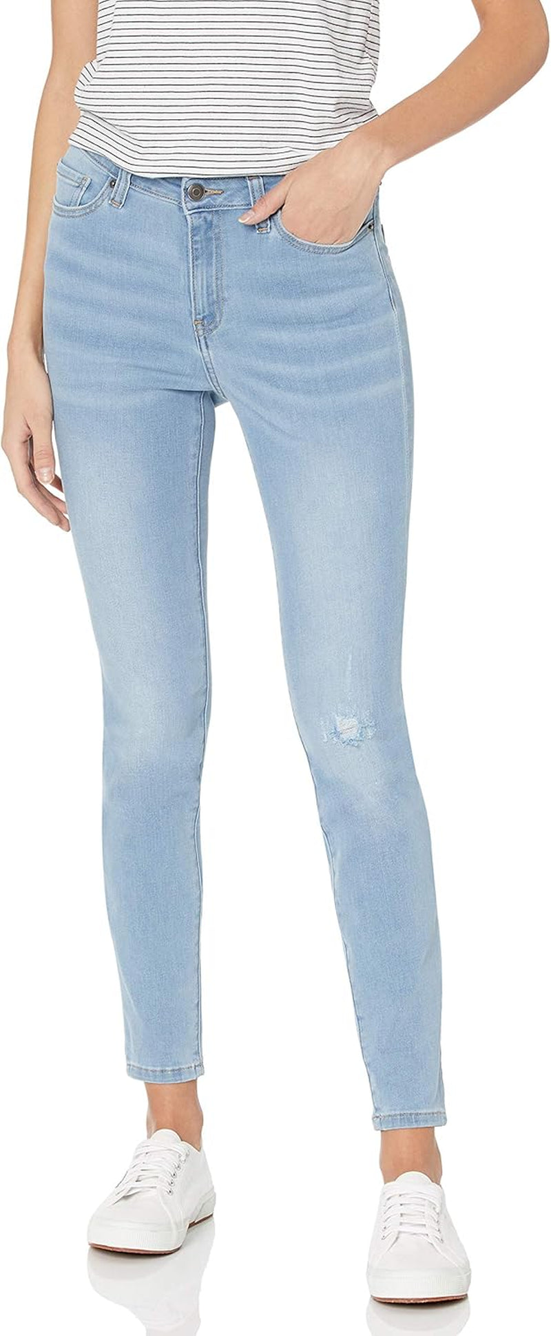 Women'S Mid-Rise Stretchy Skinny Jean